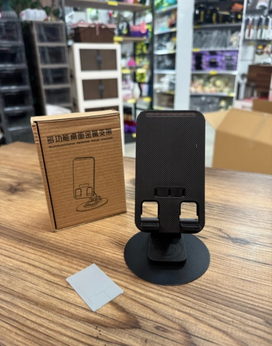 CT. Katlanabilir Telefon Tutucu Stand Yuvarlak Tabanlı