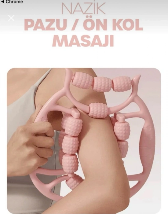CT. 18 Tekerlekli Selülit Masaj Aleti Lenf Drenaj Rulosu