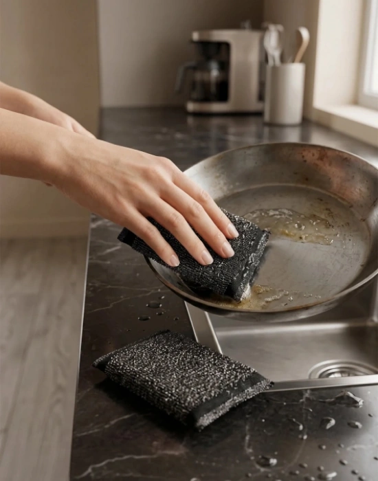 Miss Clean Telli Sünger İnox 2li Sünger