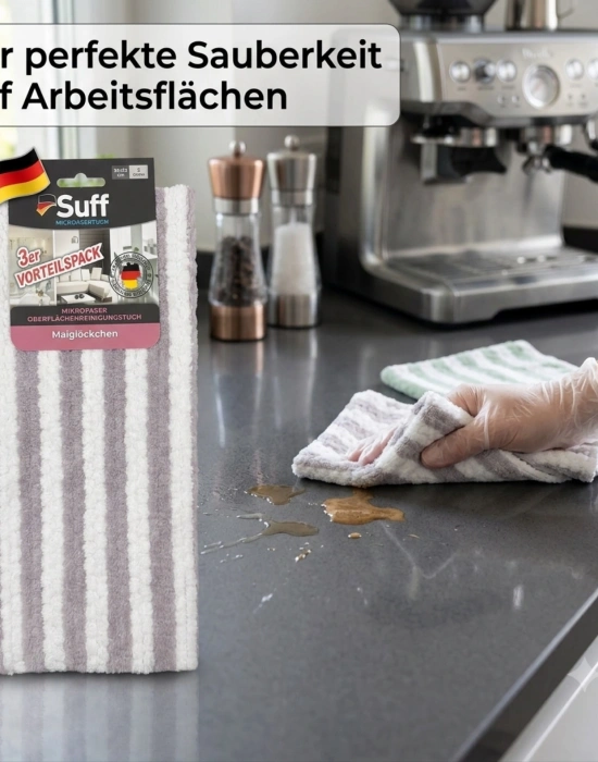 Suff  Çizgili Model 3Lü Müge Maiglöckchen Bez 32 x 32 CM