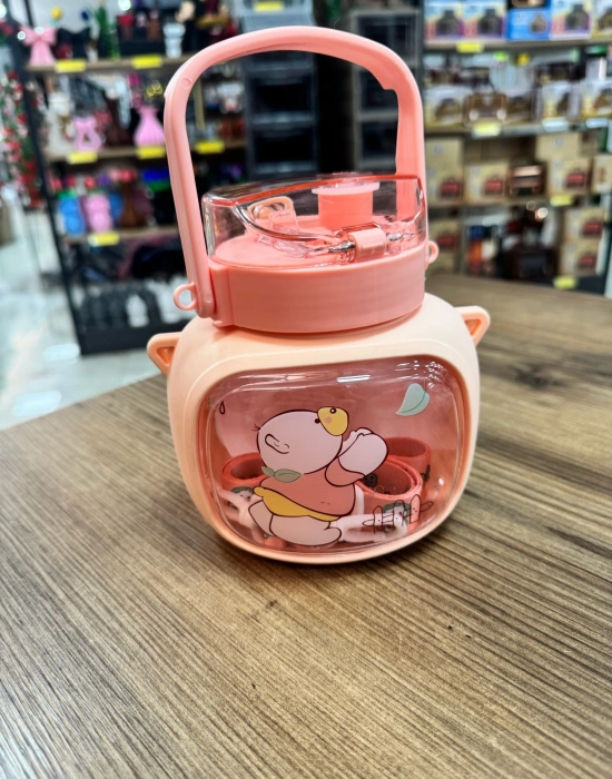 Çift Ağızlı Desenlı Tombul Matara No 21 Dmr-2915