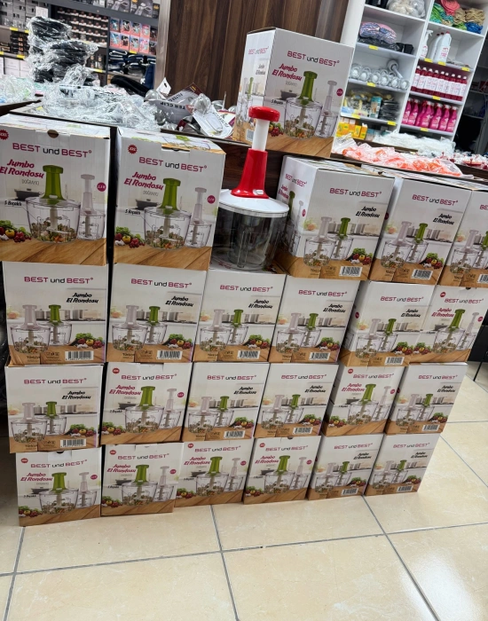 BT. Jumbo Basmalı 5 Bıçaklı El Rondosu