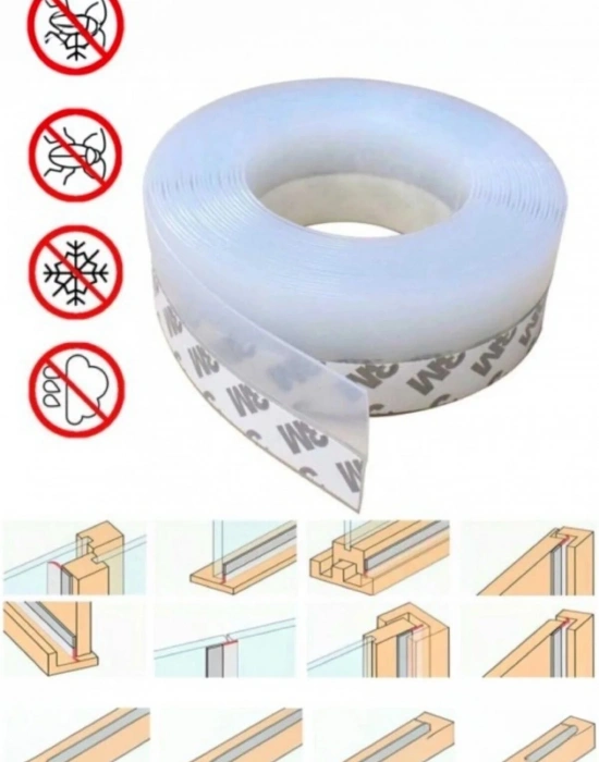 CT. Kapı Pencere Rüzgar Kesici Şerit Bant 3,5cm * 5 metre