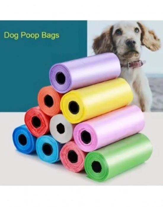 CT. 4 Lü Bebek Bez Veya Köpek Dışkı Poşeti Düz Renkli Set Çok Amaçlı Mini Poşet