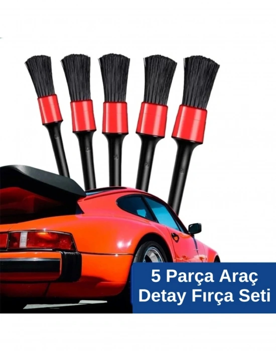 CT. Araba Temizlik Detay Fırçası 5li Set
