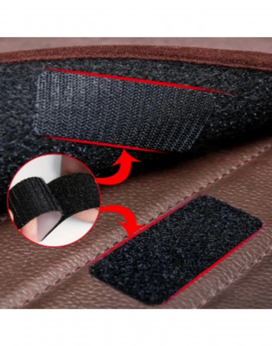 K. Dikdörtgen Halı Cırt 10 Adet 2x5 Cm Arkası Yapışkanlı Cırt Cırt Bant Halı Kilim Koltuk Örtüsü Tablo Sabitleyici