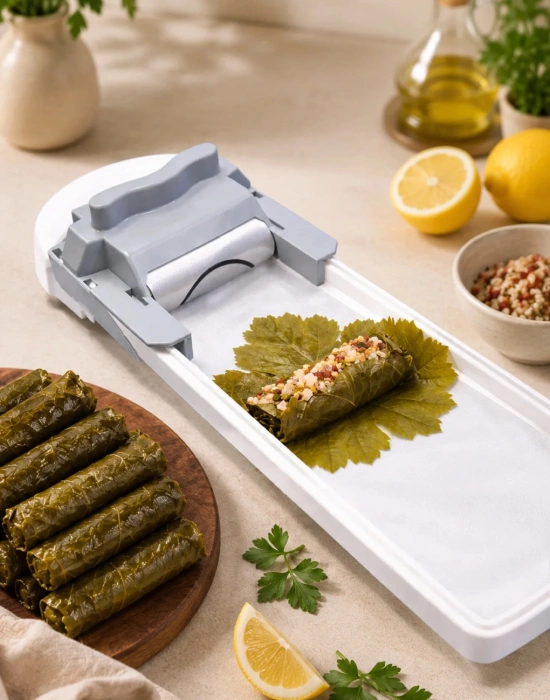PM. 3 Kademeli Pratik Yaprak Sarma Makinesi Kolay Yaprak Sarma Aparatı Premium Kalite