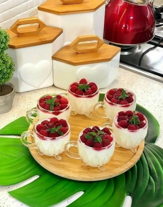 6LI AYAKLI KULPLU CAM BARDAK