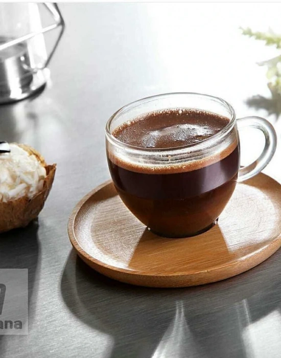 6LI BAMBU TABAKLI KAHVE FINCANI