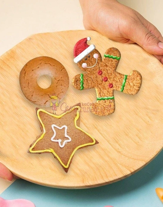 6li paslanmaz çelik kurabiye kalibı