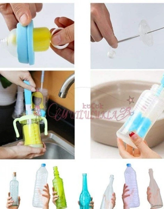 7 Parça Biberon Temizleme Fırçası Seti