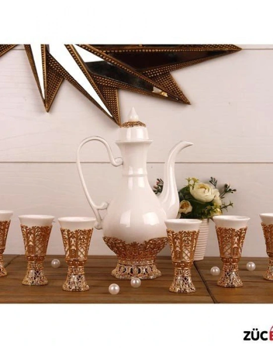 7 PARÇA PORSELEN ZEMZEM TAKIMI