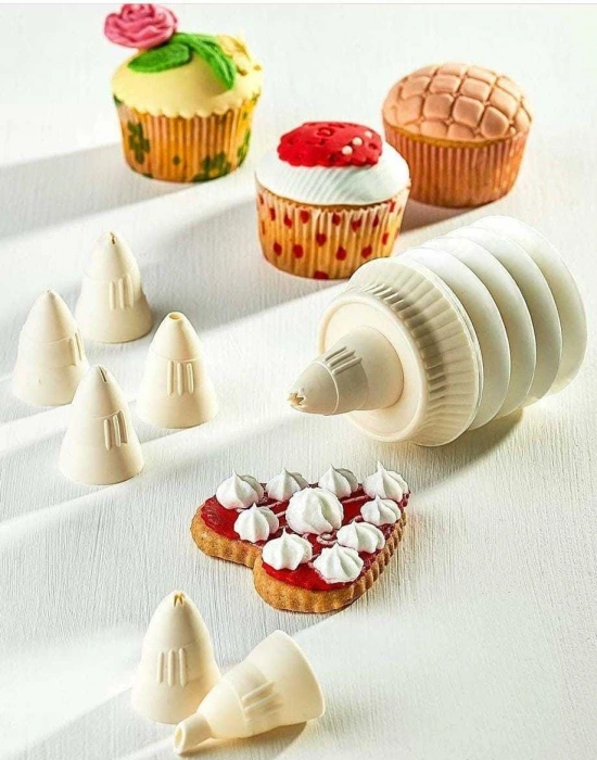 7 UÇLU KÖRÜKLÜ KREMA POMPASI