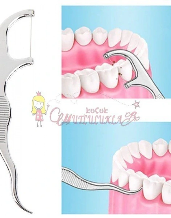 7 Parça Paslanmaz Çelik Ağız Diş Tartar Sökücü Temizlik Bakım Seti