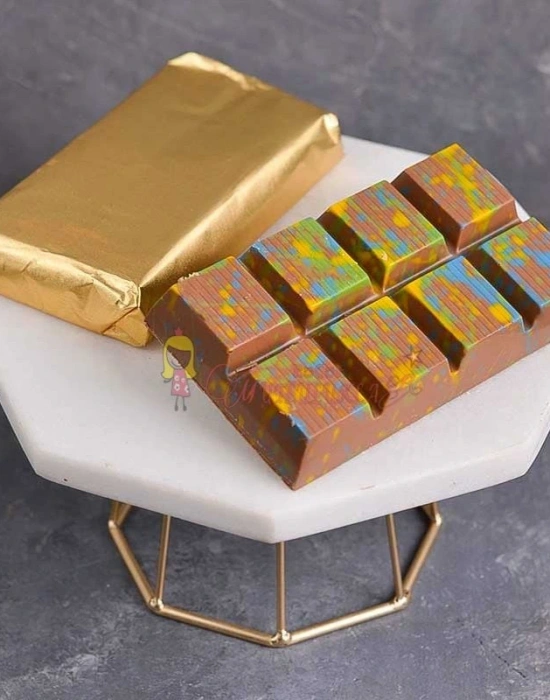 8 bölmeli Dubai Çikolatası Yapma Kalıbı Silikon Kek Kalıbı