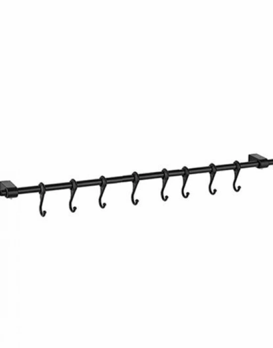 8 KANCALI ASKI RAY SİYAH 66 CM