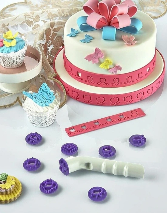 8 PARÇA PASTA DEKOR SETİ