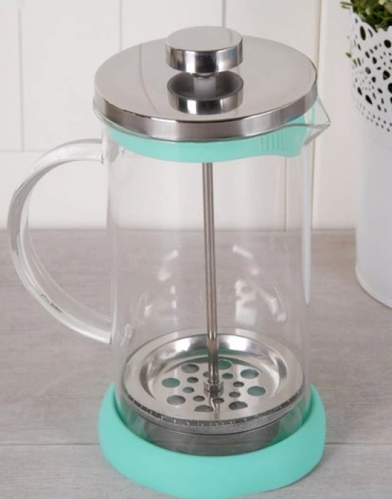 800 ML SİLİKON TABANLI CAM FRENCH PRESS