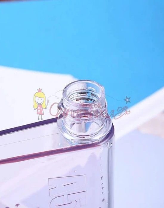 A5 Memo Motivasyonel Sporcu Su Matarası Şeffaf Suluk Matara 420 ml