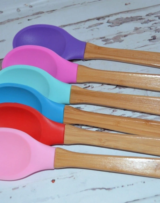 AHŞAP SAP SİLİKON KAŞIK