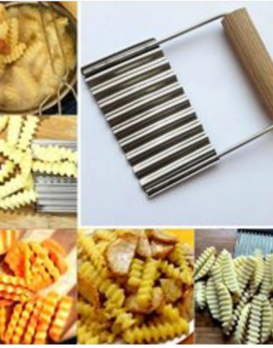 AHŞAP SAPLI PATATES CİPS BIÇAĞI