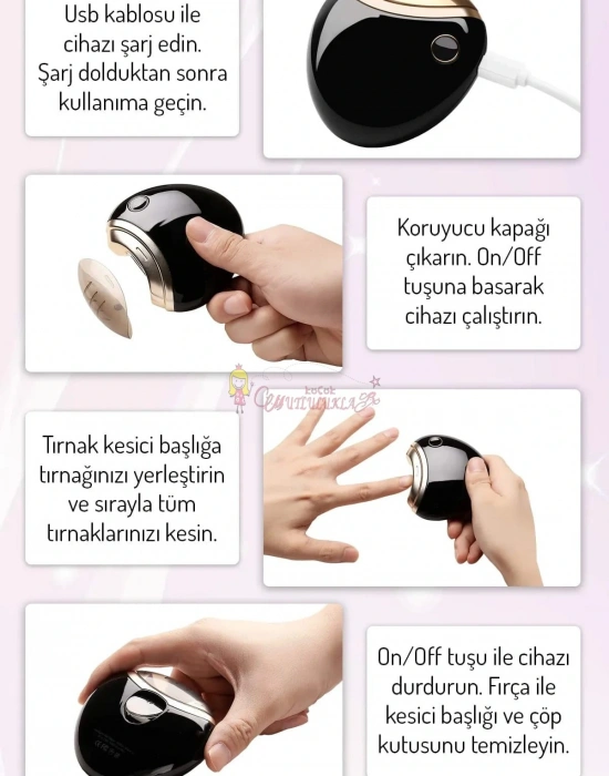 Akıllı Manikür Tırnak Kesme Makinesi