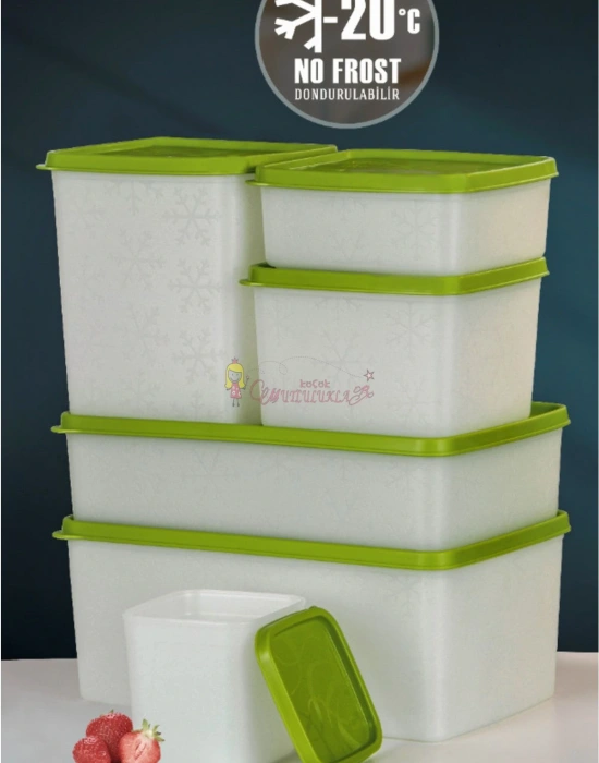 Alaska 6lı No Frost Saklama Kabı