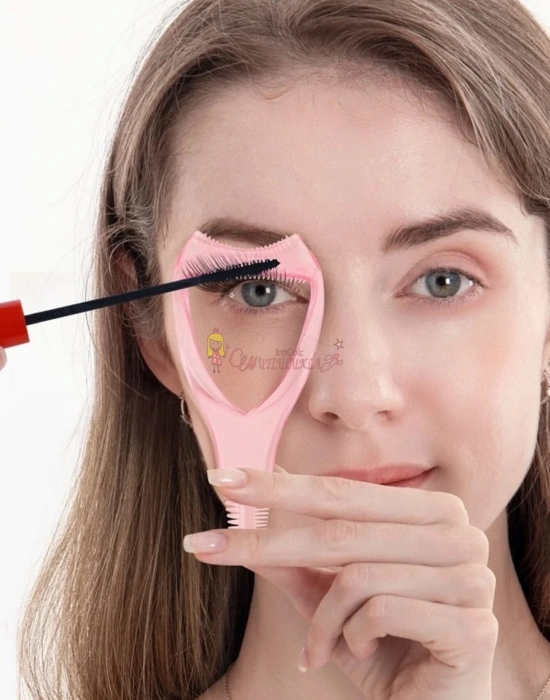 Alt Ve Üst Kirpik Rimel Sürme Aparatı