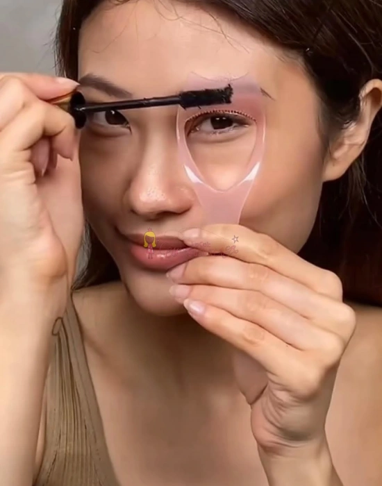 Alt Ve Üst Kirpik Rimel Sürme Aparatı