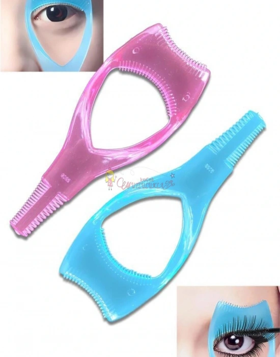 Alt Ve Üst Kirpik Rimel Sürme Aparatı