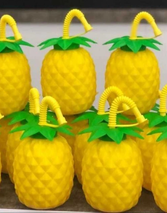 ANANAS PİPETLİ SULUK ( BÜKÜLEBİLİR PİPET )