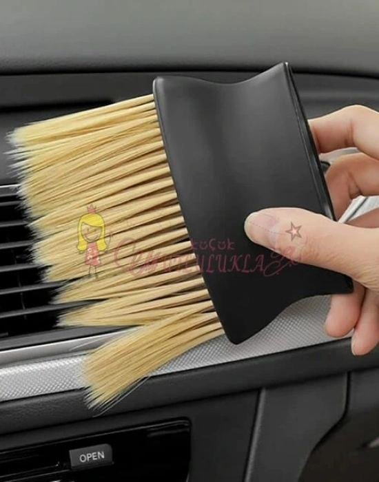 Araba Detay Temizlik Fırçası Yumuşak Uçlu Tekli