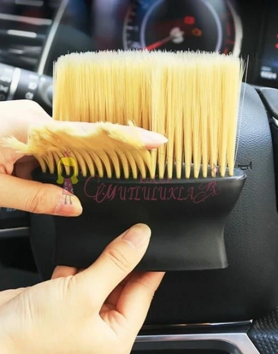 Araba Detay Temizlik Fırçası Yumuşak Uçlu Tekli