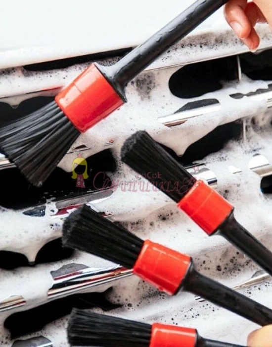 ARABA TEMİZLİK FIRÇASI SETİ DETAYLI 5 + 1 set