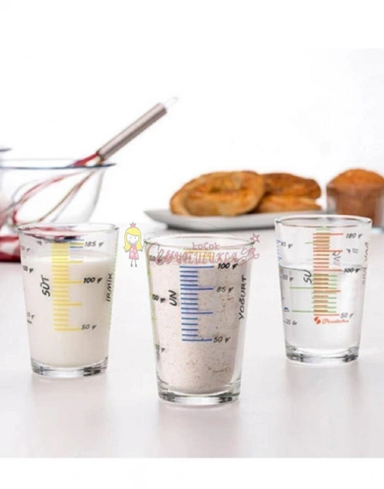 ARDA TURKMEN 3LÜ ÖLÇÜ BARDAGI