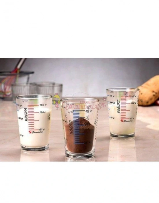 ARDA TURKMEN 3LÜ ÖLÇÜ BARDAGI