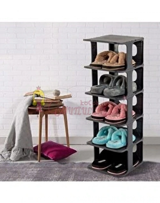 Ayakkabılık Terlik Düzenleyici Organizer beyaz