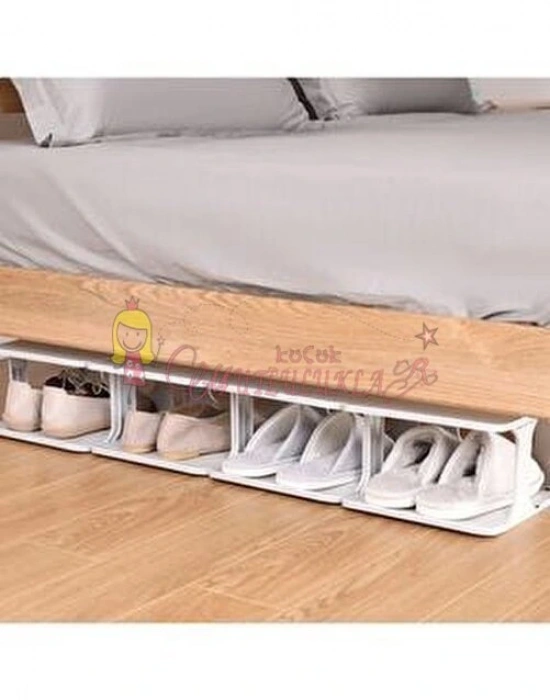 Ayakkabılık Terlik Düzenleyici Organizer beyaz
