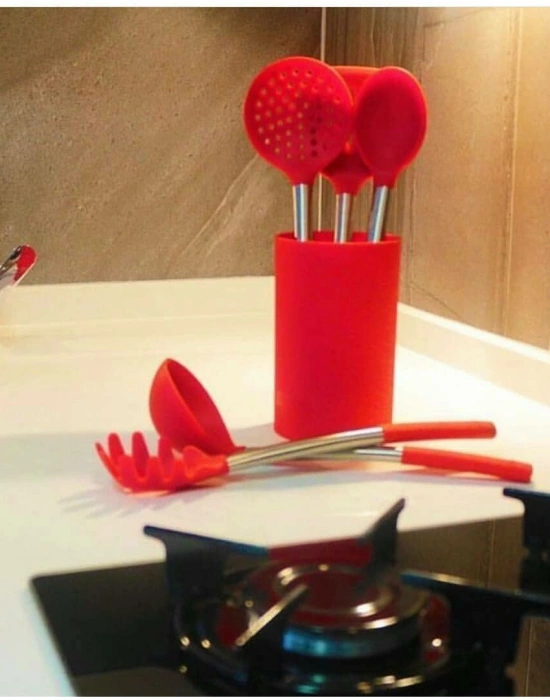 AZRA SİLİKON KEPÇE TAKIMI KIRMIZI