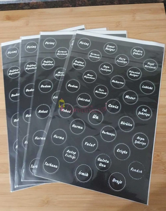 BAHARAT ETİKETİ ( 104 ADET )