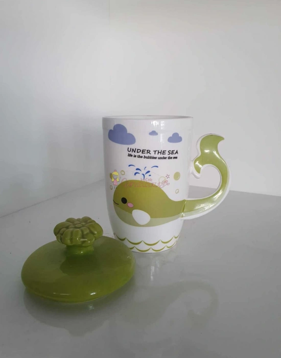 Balık Kulplu Tasarım Kupa