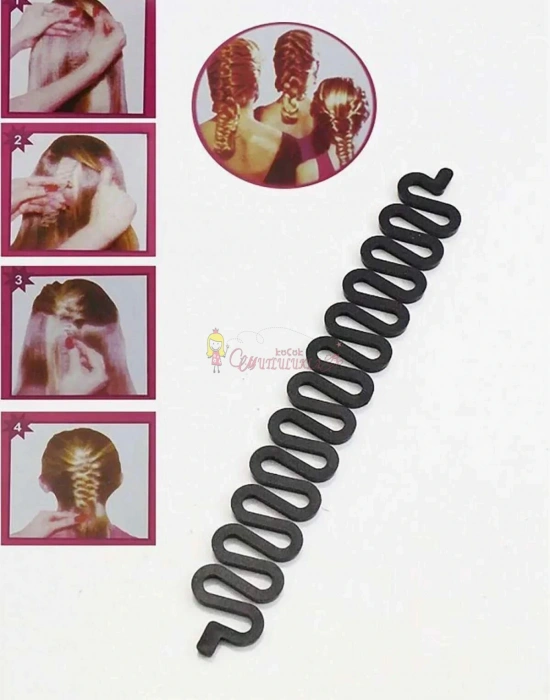 Balık Sırtı Örgü Saç Aparatı