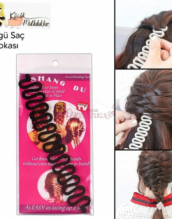 Balık Sırtı Örgü Saç Aparatı