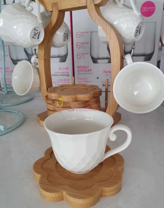 Bambu 6lı Kahve fincanı