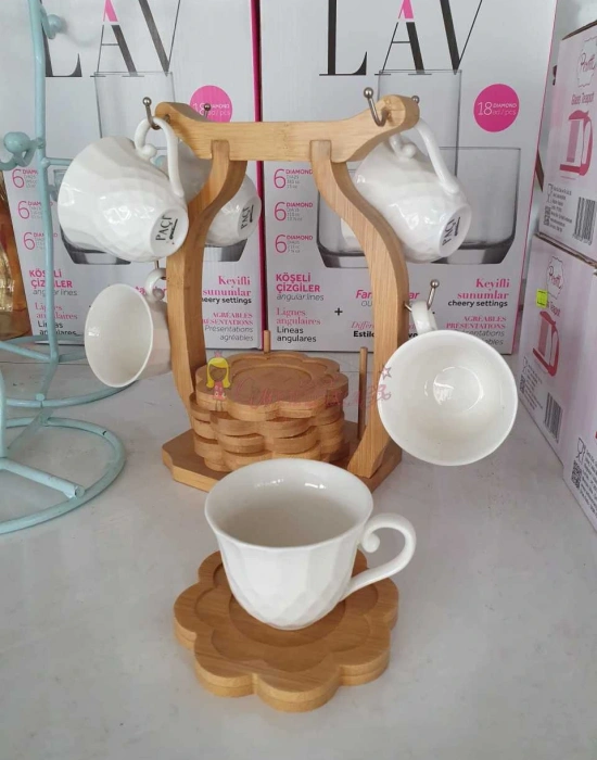 Bambu 6lı Kahve fincanı