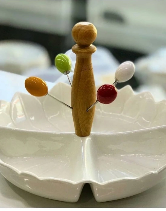 BAMBU BÖLMELİ SUNUM TABAĞI