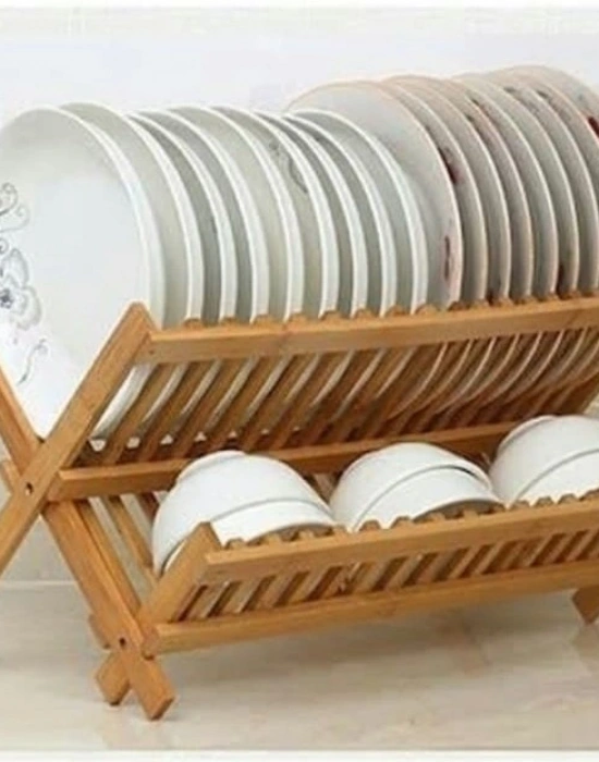 BAMBU BULAŞIK SEPETİ