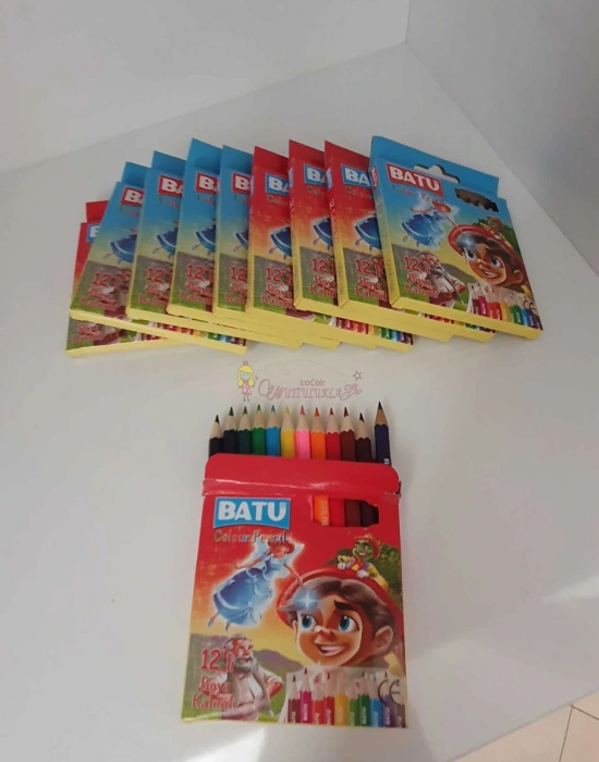 Batu Kuru Boya Kısa 12Li