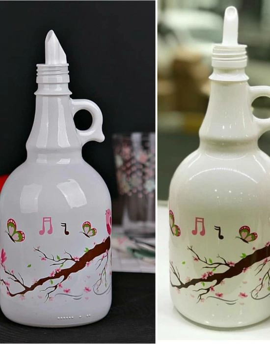 BEYAZ BASKILI YAĞDANLIK