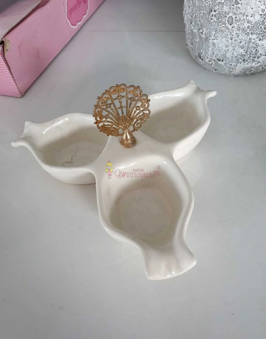 Bölmeli Kulplu Lokumluk Sunumluk